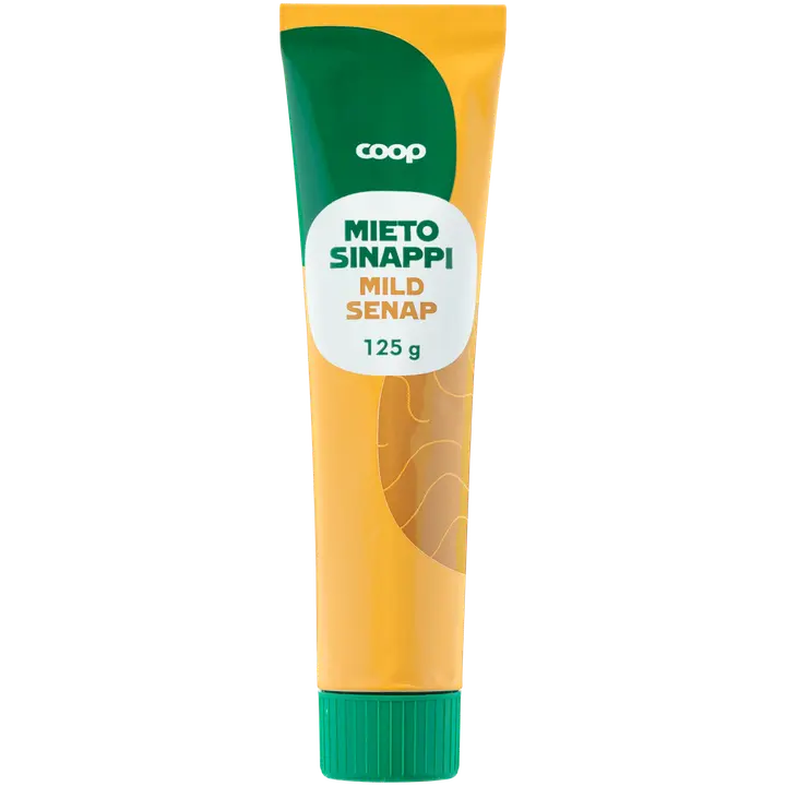 Coop sinappi mieto 125 g