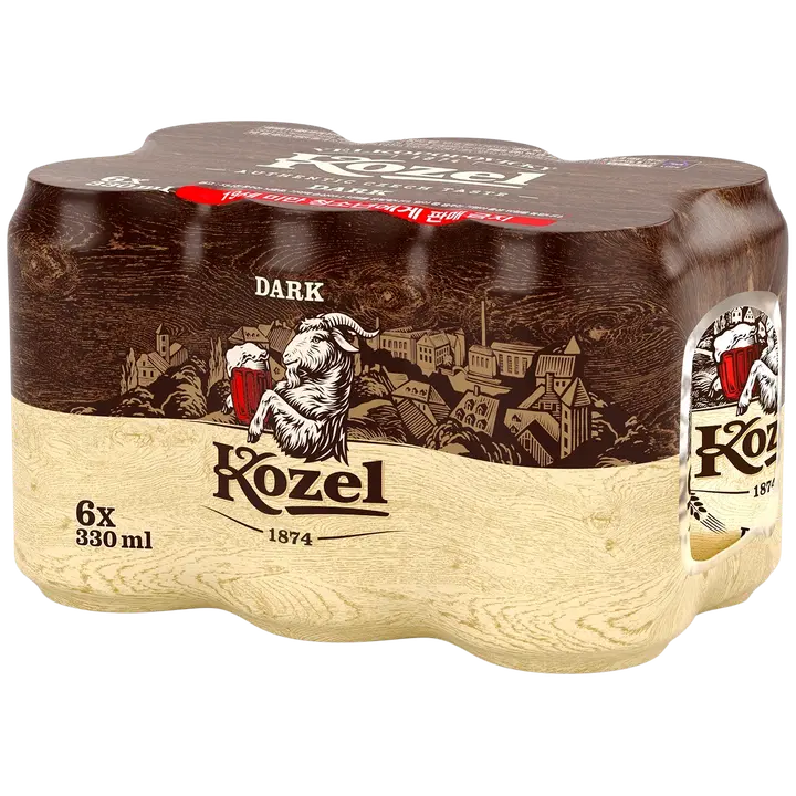 Velkopopovicky Kozel Dark 3,8 til-% 33cl tlk 6pack