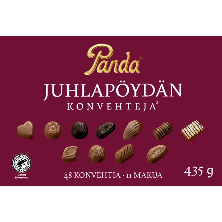 Panda peolaua šokolaadikompvekid 435g