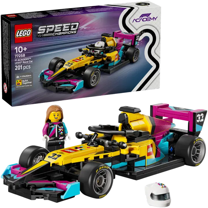 LEGO® Speed Champions 77258 F1 ACADEMY™ LEGO® kilpa-auto