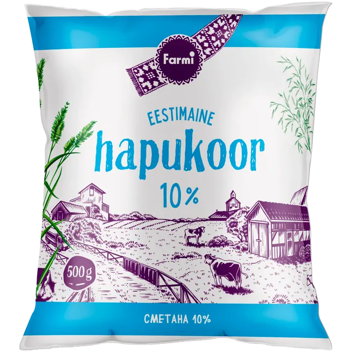 Farmi Hapukoor 10%, 500 g