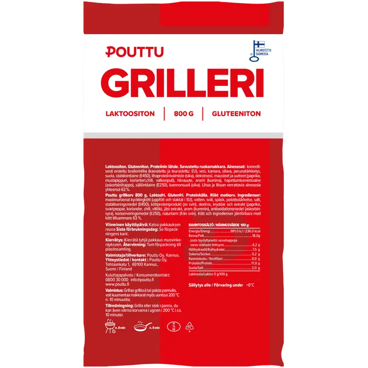 Pouttu Grilleri 800g