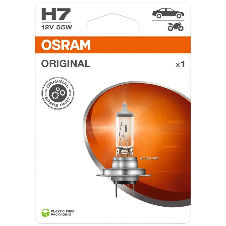 Autolamp Osram H7 55W 12V PX26D