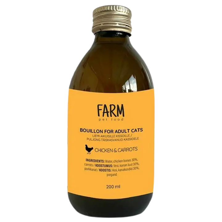 FARM pet food Kanapuljong täiskasvanud kassidele 250 ml