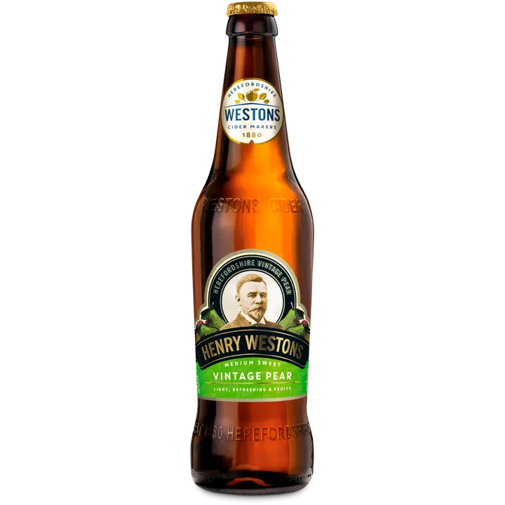 Henry Westons Vintage Pear perry 6%vol 500 ml