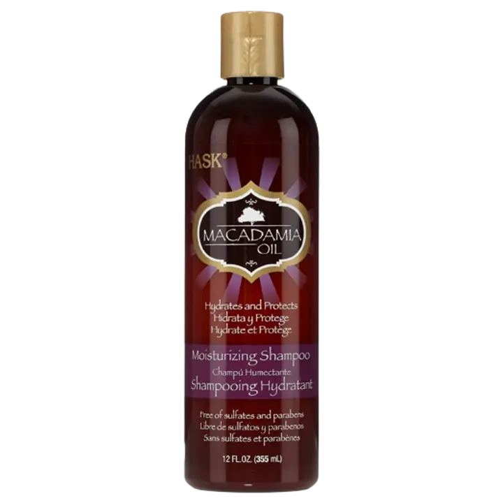 Šampoon Hask makadaamia 355ml niisutav