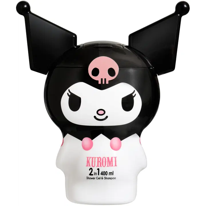 Kuromi 2D suihkusaippua & shampoo 2 in 1 400ml