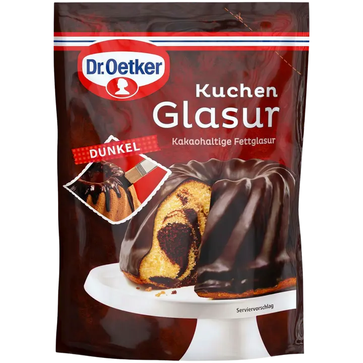 Dr.Oetker mõrušokolaadi glasuur 150 g