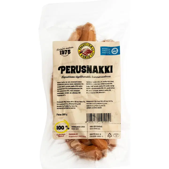 Palviliha Perusnakki 300 g