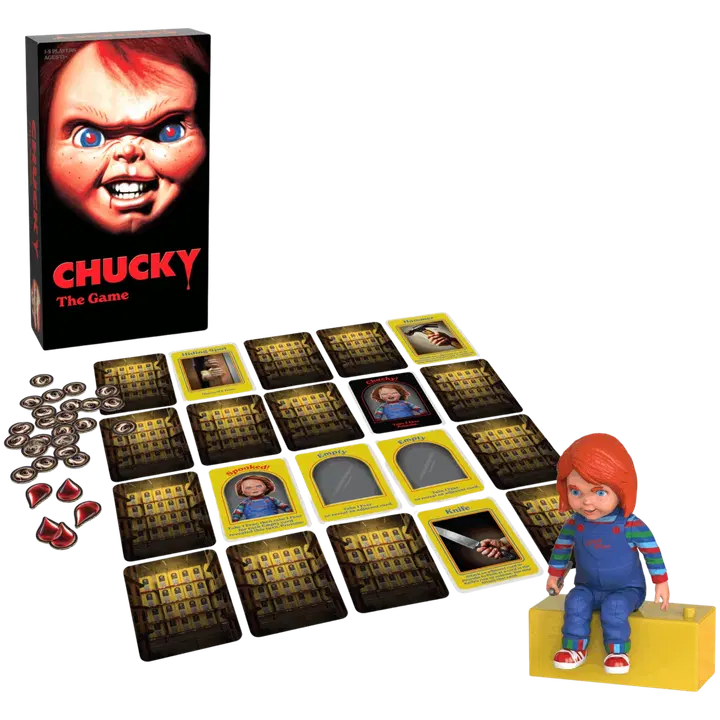 Goliath Chucky the Game -peli englanninkielinen