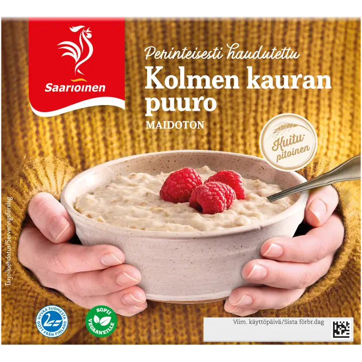 Saarioinen Kolmen kauran puuro 270g