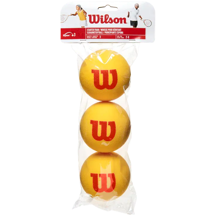 Wilson Starter Tour Foam 3pk tennispallo