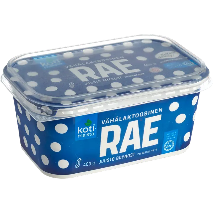 Kotimaista vähese laktoosisisaldusega kodujuust (2%), 400 g
