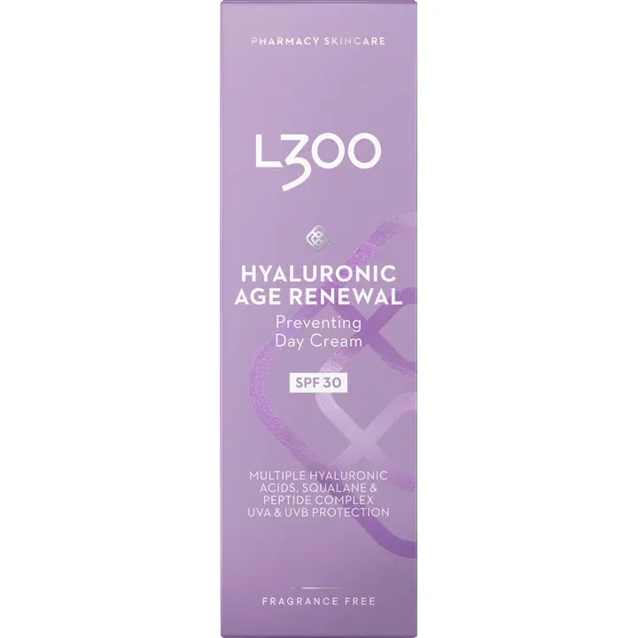 L300 Hyaluronic Age Renewal Day Cream SPF30 päivävoide 50ml