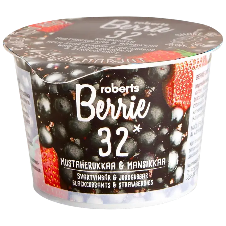 Roberts Berrie mustaherukka-mansikka 100 ml