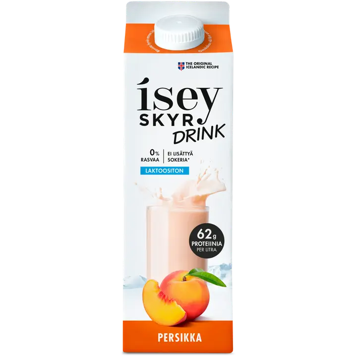 Isey Skyr virsikumaitseline laktoosivaba piimajook, 1 l