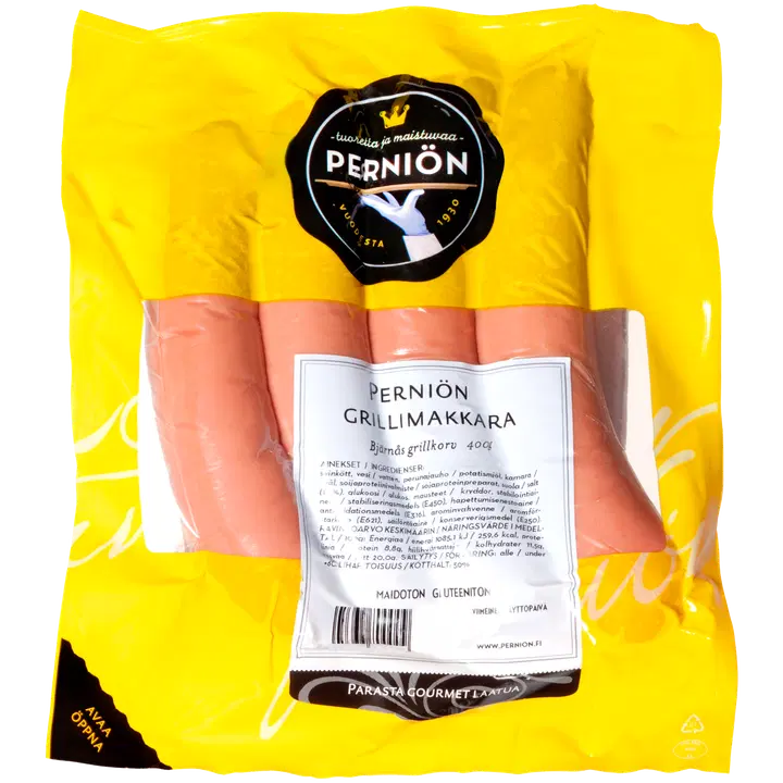 Perniön Liha grillimakkara 400 g