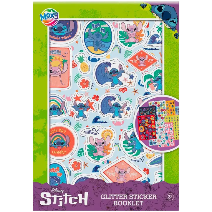 Stitch kimalletarrakirja A5