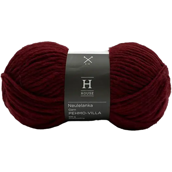 House lanka Pehmovilla 112706 100 g Wine Red 10835
