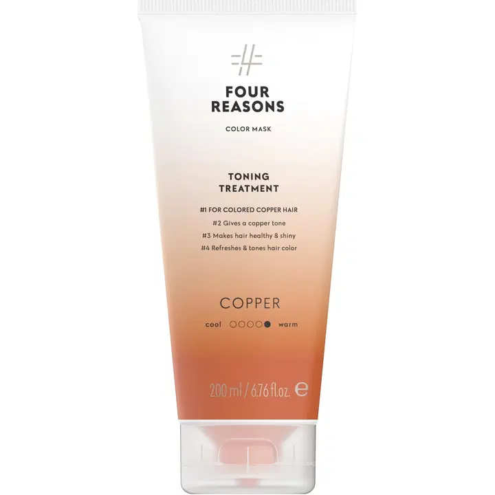 Four Reasons Color Mask Toning Treatment Copper 200 ml