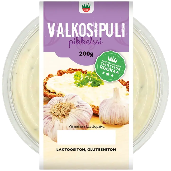 Kasvishovi Valkosipulipikkelssi 200g