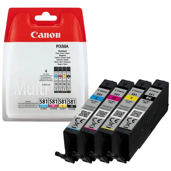 Canon moniväri mustepatruuna CLI-581 C/M/Y/BK
