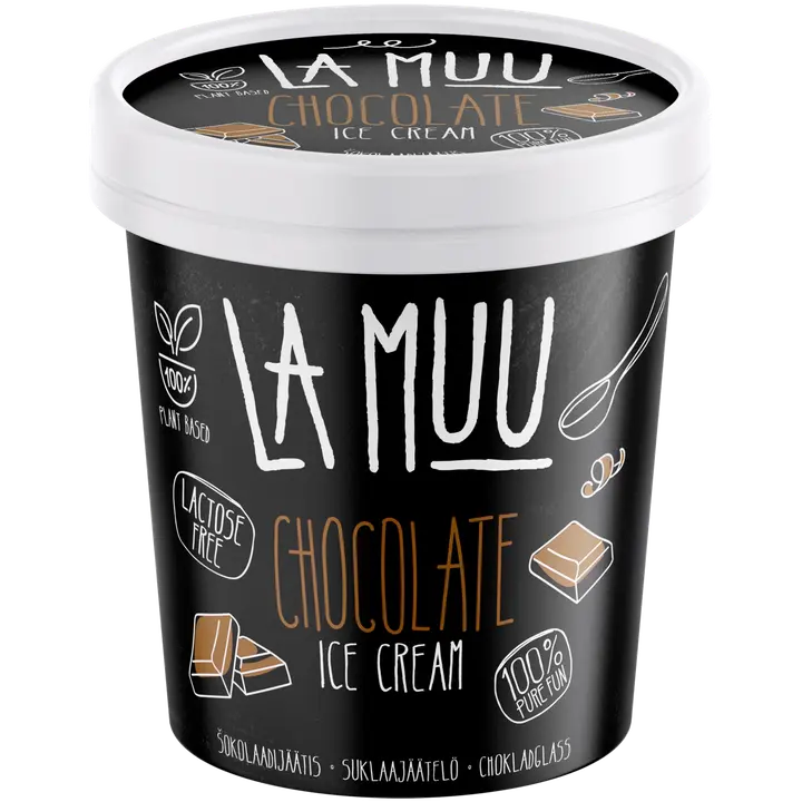 La Muu suklaajäätelö 500ml, vegaaninen