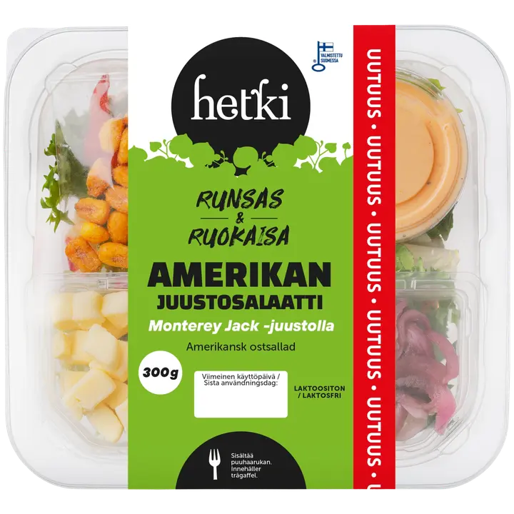 Fresh Hetki Ruokaisa Amerikan juustosalaatti 300g