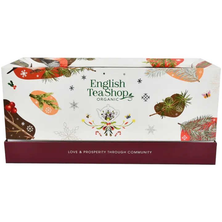 English Tea Shop Luomu teelajitelma Vintage Holiday Favourites 40pss 70 g