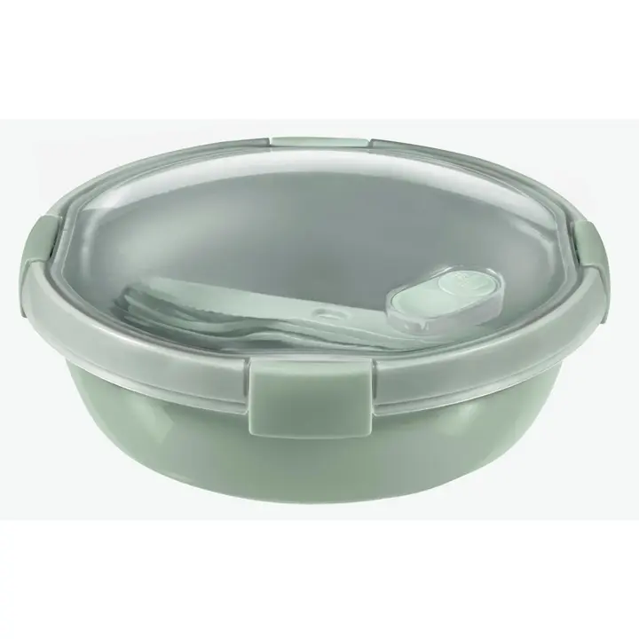 Curver mikroastia Eco lunch kit round 1,0L vaaleanvihreä