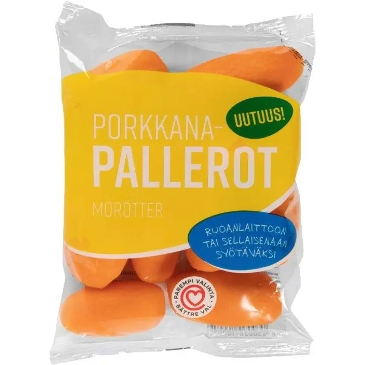 Porkkanapallerot 350g
