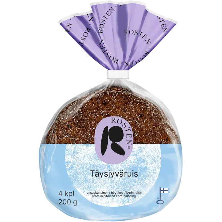 Rosten Täysjyväruispalat 200 g