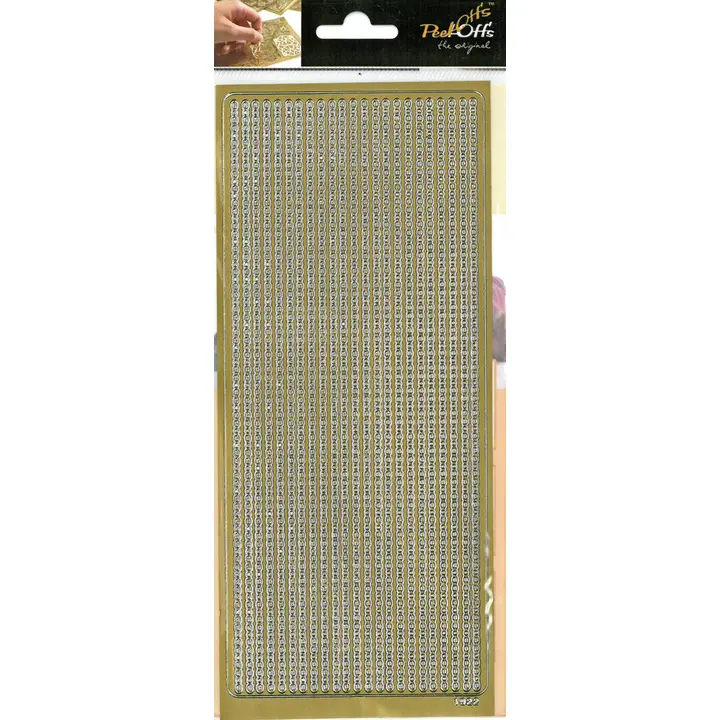 J.K. Primeco ääriviivatarra rengasköynnös kulta