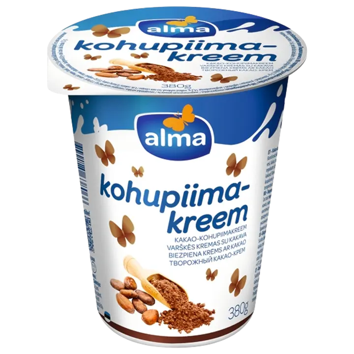 Alma Kakao kohupiimakreem, 380 g
