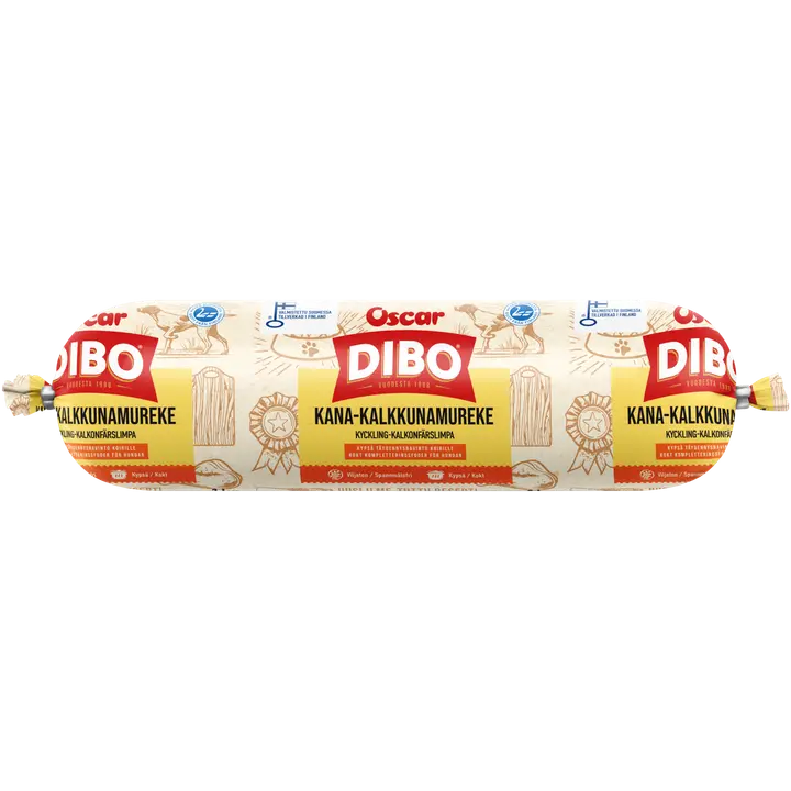 DIBO Kana-kalkkunamureke täydennysravinto 1 kg