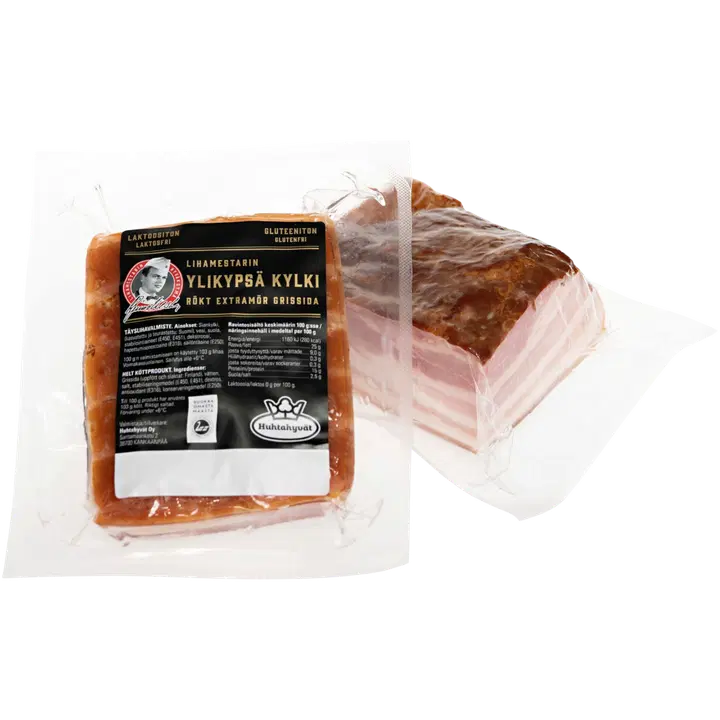 Huhtahyvät Lihamestarin Ylikypsä Kylki n. 400g pala