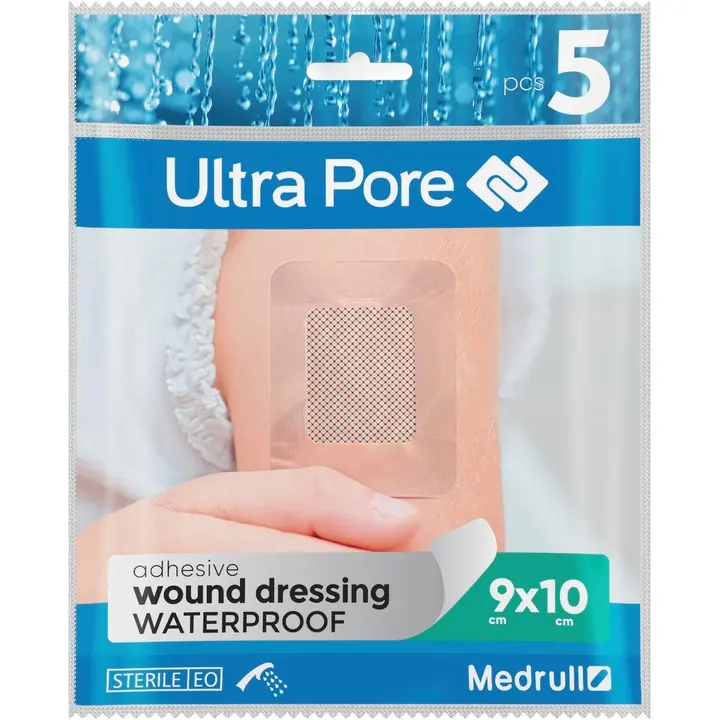 Medrull haavaplaaster 9x10cm veekindel 5tk