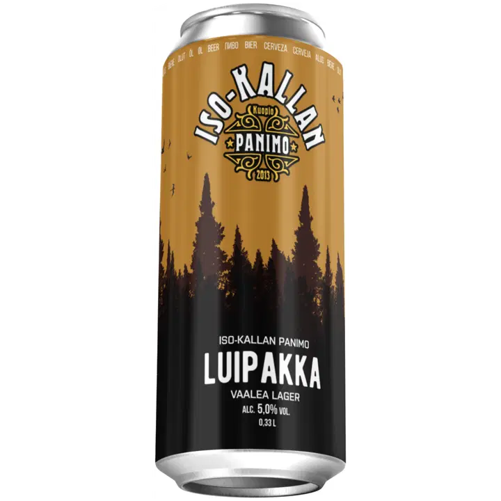 Iso-kallan luipakka Lager 5 til-% 0.44l tlk