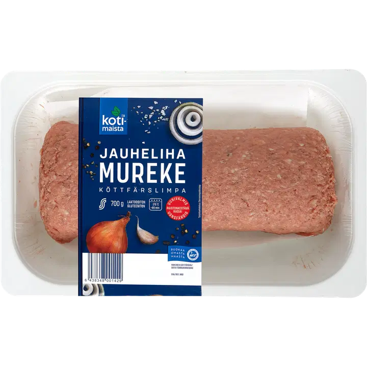 Kotimaista jauhelihamureke uunivalmis 700g