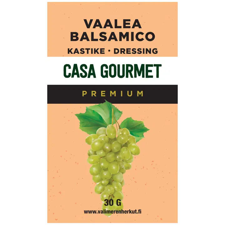 CASA GOURMET Premium Vaalea balsamicokastike 30g