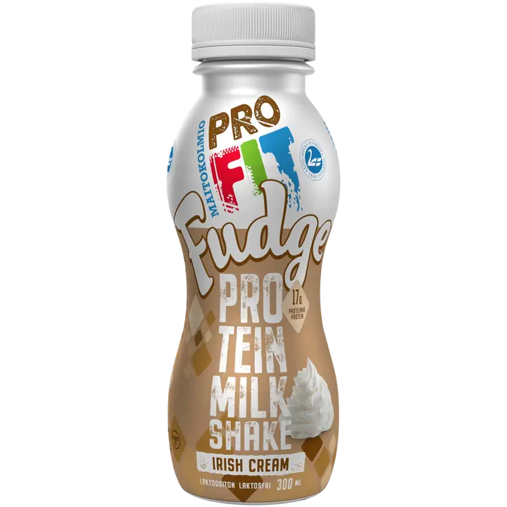 Maitokolmio PROFIT laktoositon Irish cream fudge protein milkshake 300ml