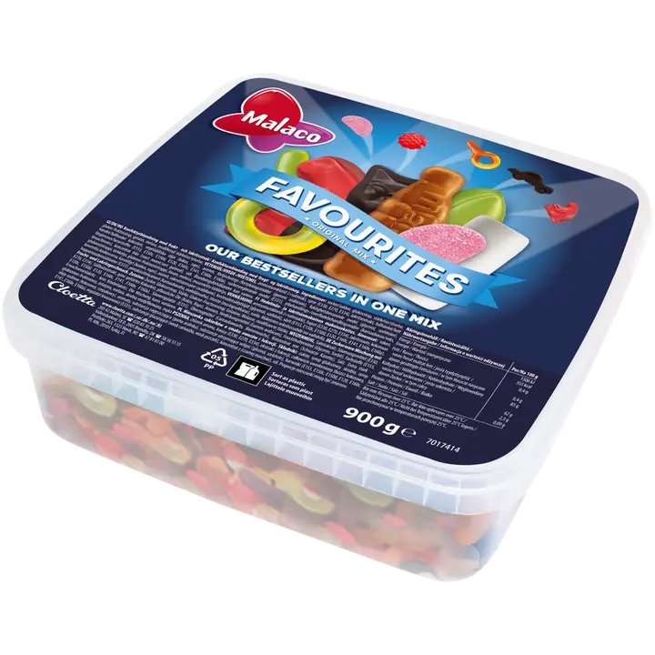 Malaco Favourites makeissekoitus 900g