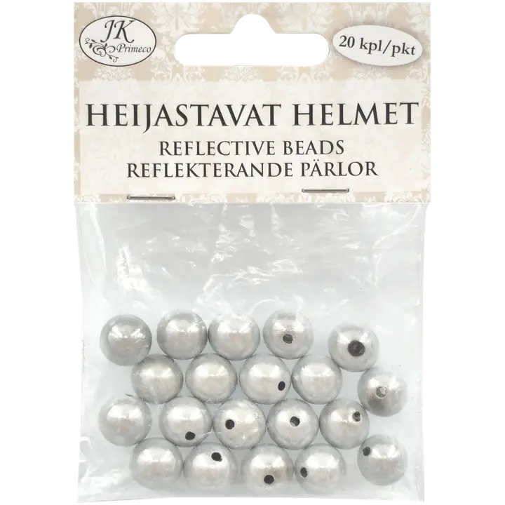 J.K. Primeco heijastavat helmet 1cm 20kpl