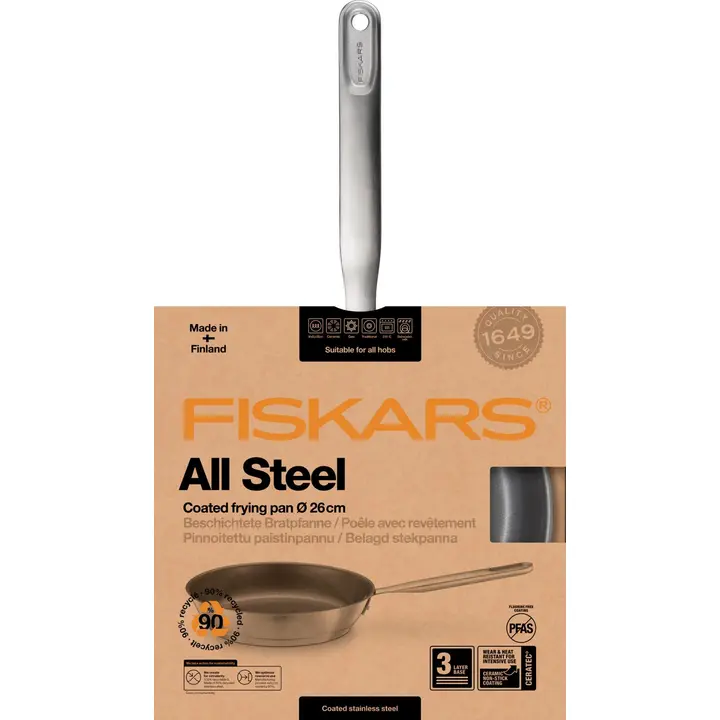 Fiskars paistinpannu All Steel 26cm