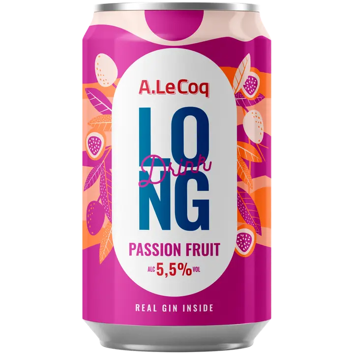 A. Le Coq Long Drink Passion Fruit muu alkohoolne jook 5,5%vol 330 ml