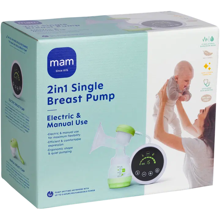 MAM 2in1 Single Sähkökäyttöinen rintapumppu