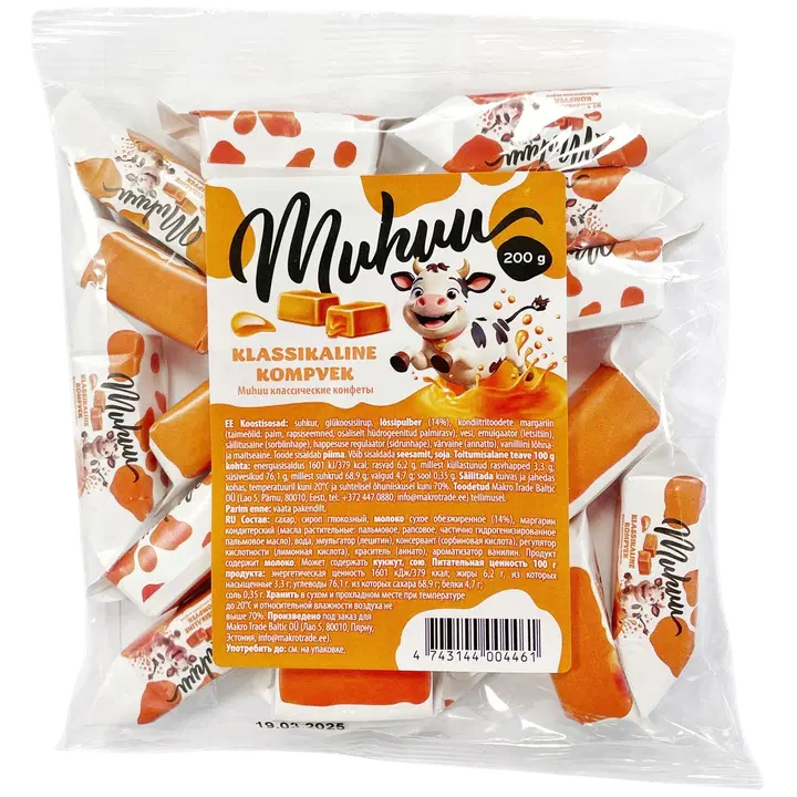 Muhuu klassikaline kompvek 200gr