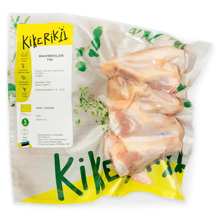 Kikerikii Mahe Broileri Tiib, Kg