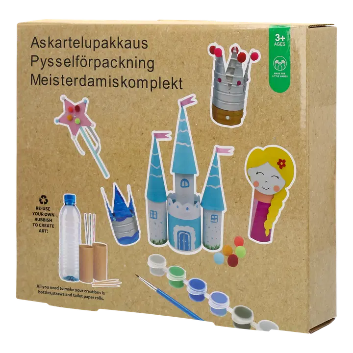 Askartelupakkaus linna