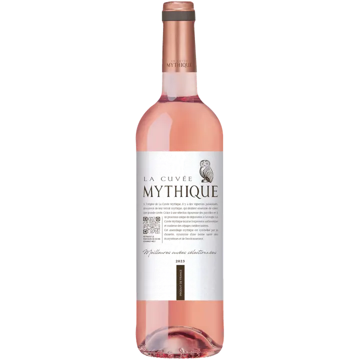 Mythique La Cuvée Rosé KGT vein 12,5%vol 750 ml